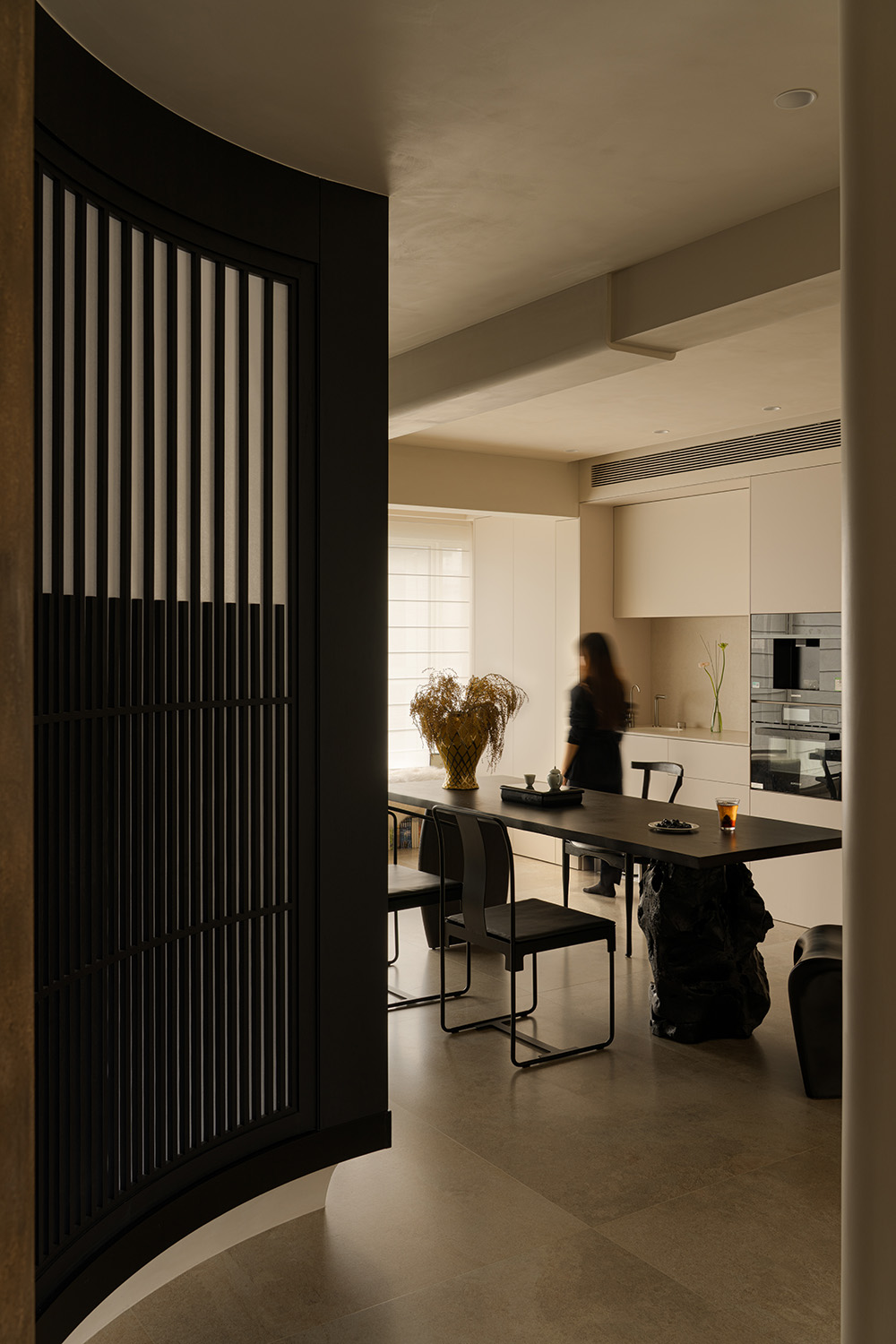 101㎡住宅设计,101㎡,家装设计,住宅设计案例,住宅设计方案,宋式美学住宅,新中式住宅设计,温州住宅-曲境入画雅韵栖居,温州,Mooli墨立设计