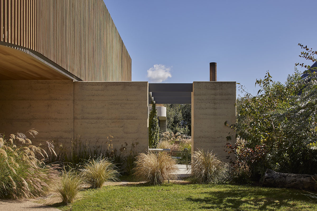 Eliza Blair Architecture,澳大利亚,海滨别墅,别墅设计,别墅设计案例,夯土墙,极简主义