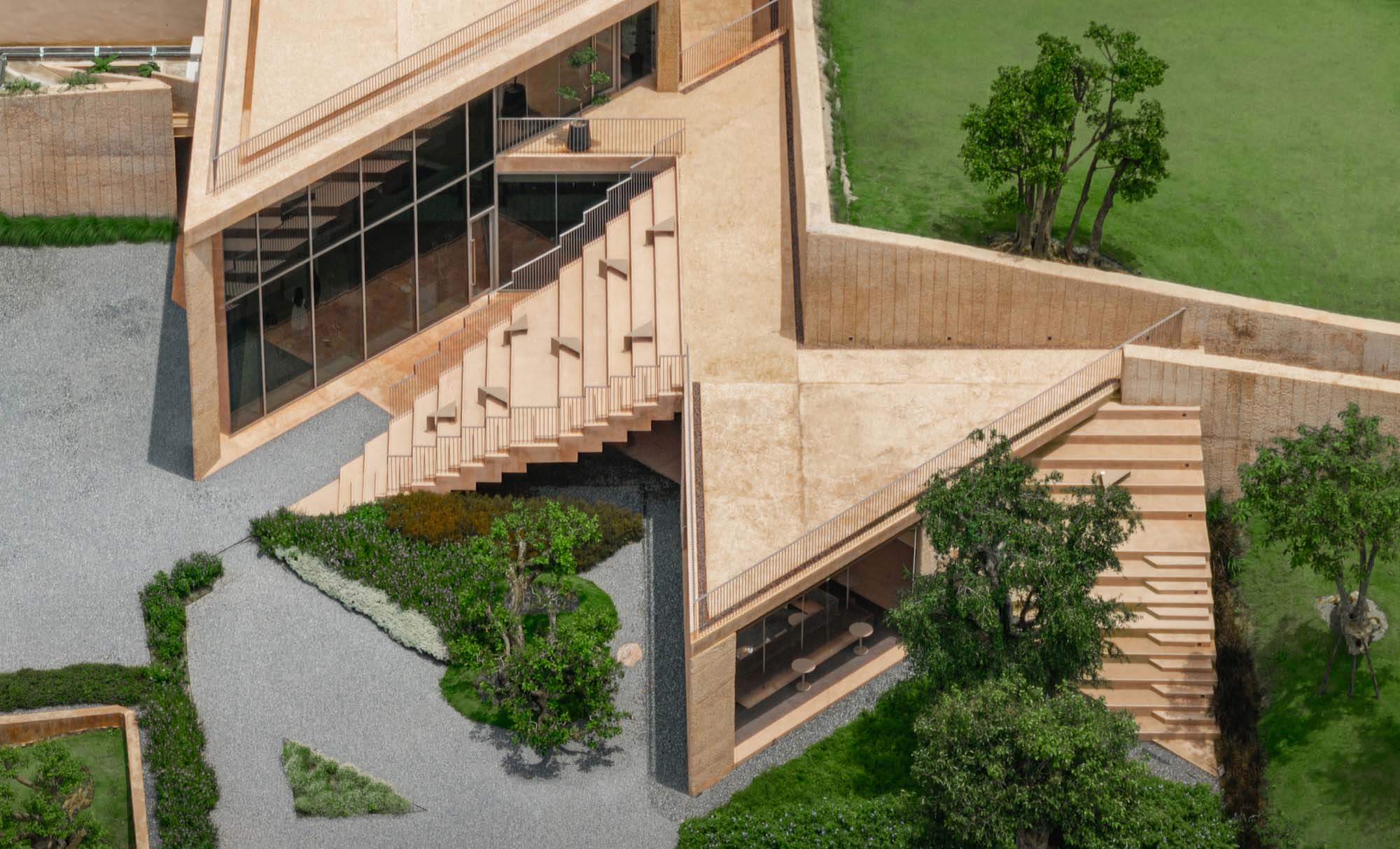 泰国,咖啡厅设计,休闲餐厅设计,IDIN Architects,餐厅设计,咖啡厅设计案例,Harudot Khaoyai Cafe