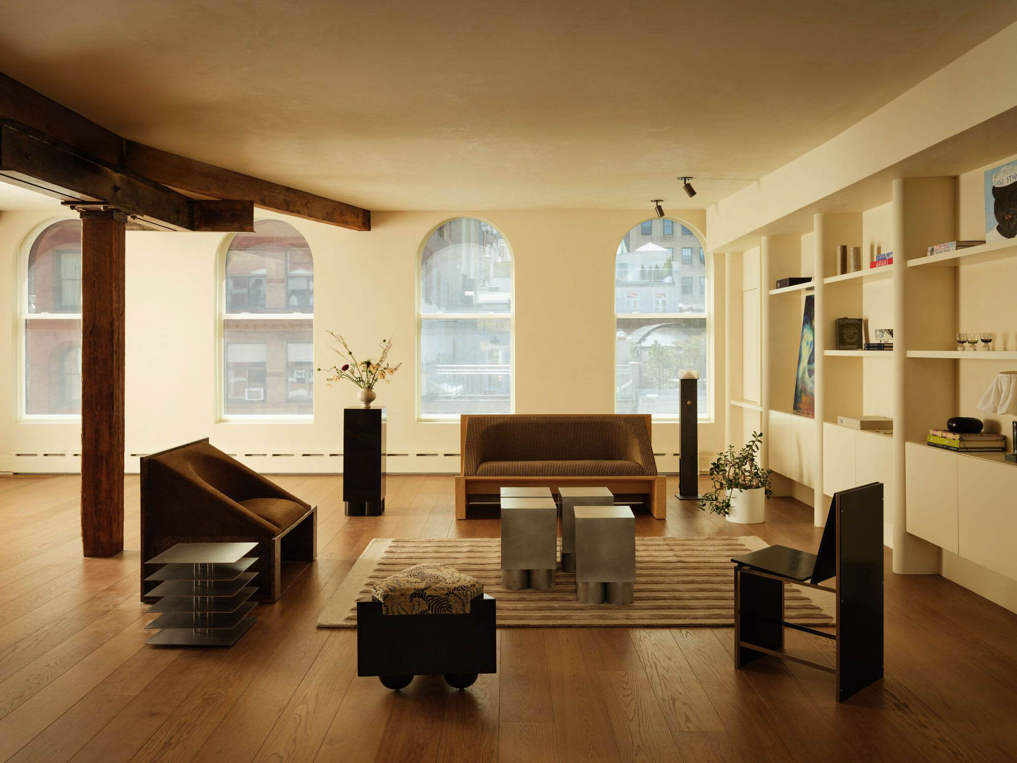 Muqaddas Akkari Studio,公寓设计,公寓设计案例,纽约,工厂改造,阁楼公寓