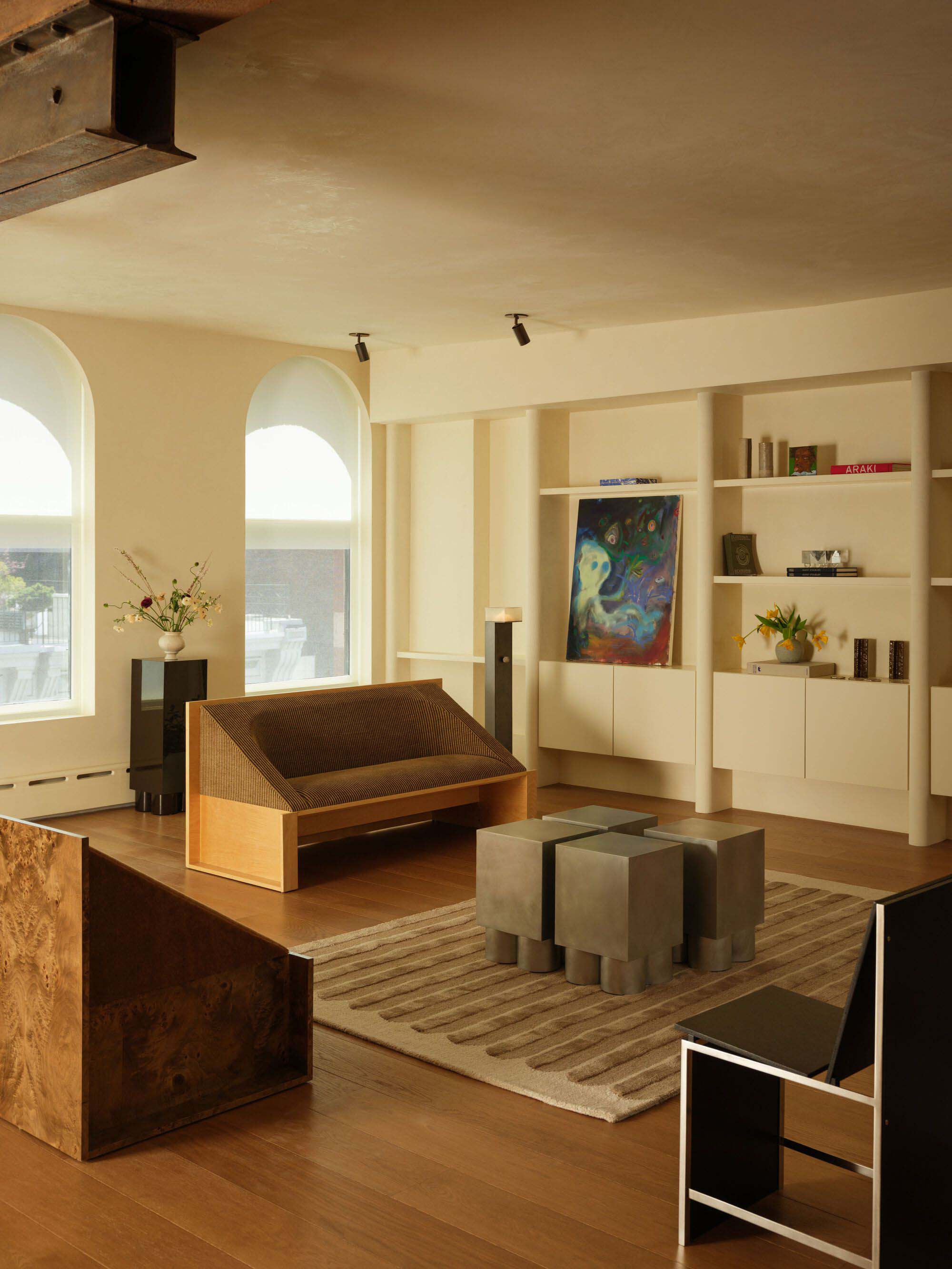 Muqaddas Akkari Studio,公寓设计,公寓设计案例,纽约,工厂改造,阁楼公寓