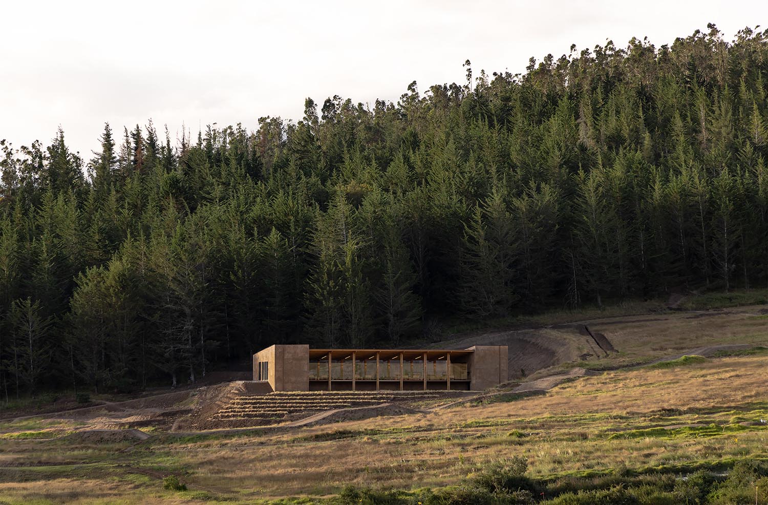 URLO Studio,建筑设计,公园设计案例,骑行庇护所,驿站设计