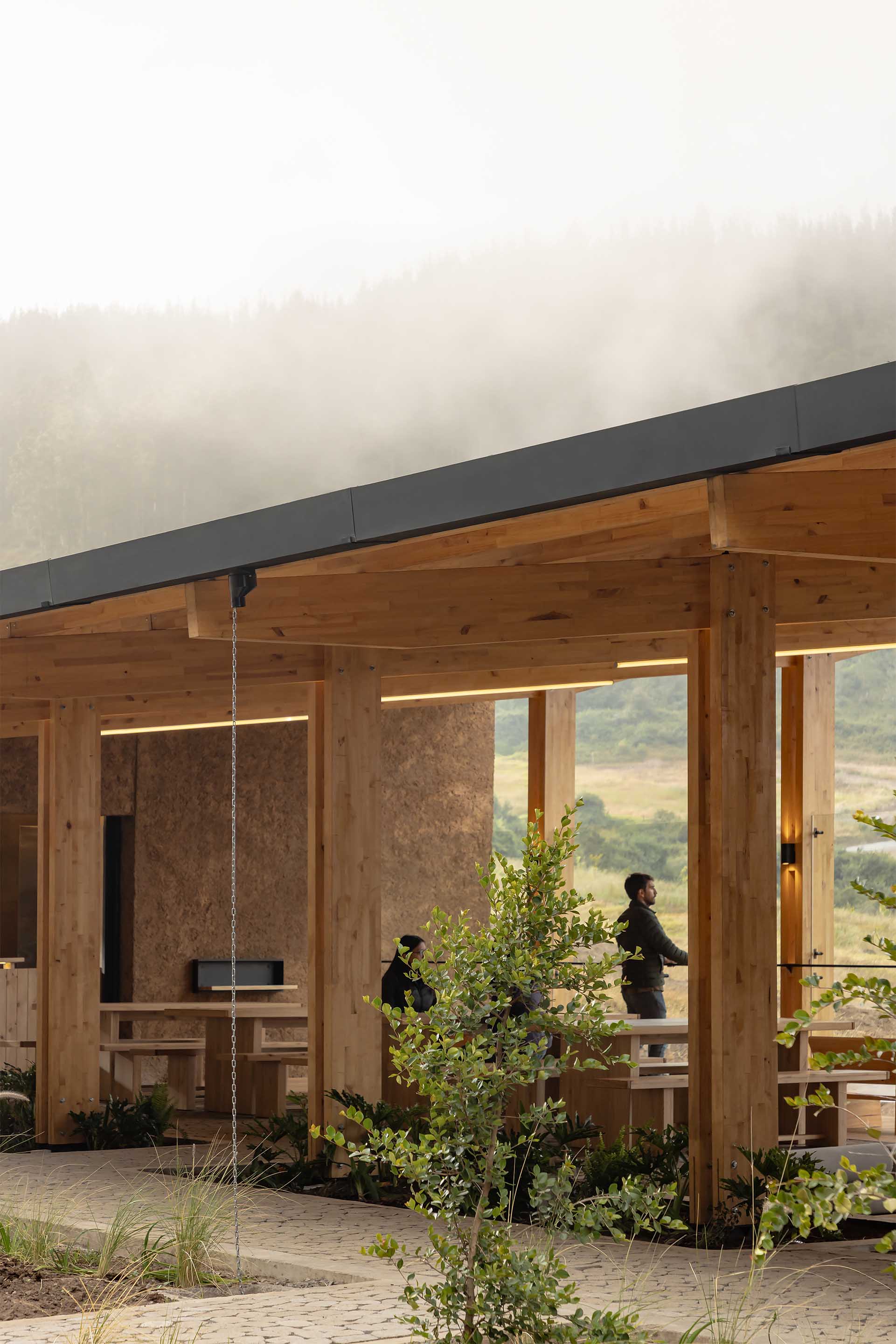 URLO Studio,建筑设计,公园设计案例,骑行庇护所,驿站设计