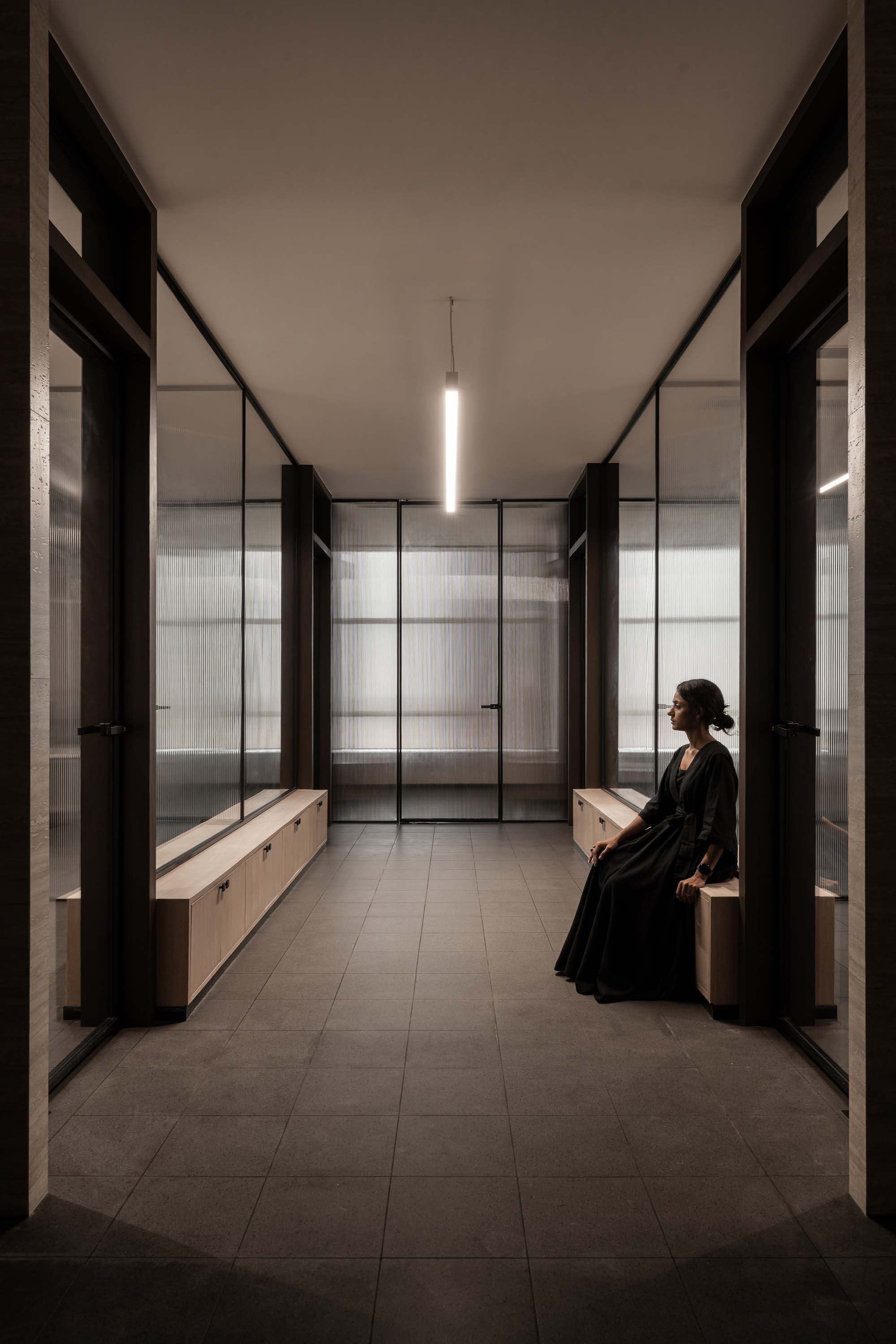Abin Design Studio,办公室设计案例,办公室设计方案,印度,极简风格办公室,科技公司办公室,办公室设计