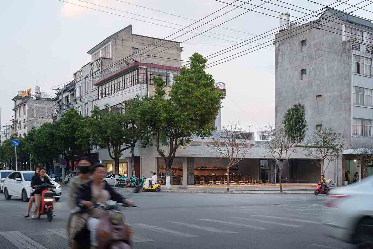 咖啡店设计,咖啡店设计案例,咖啡店装修,咖啡店设计方案,街边咖啡店,开放式咖啡店,建筑改造,云南保山希音咖啡·感官研究社,云南保山,拾号建筑