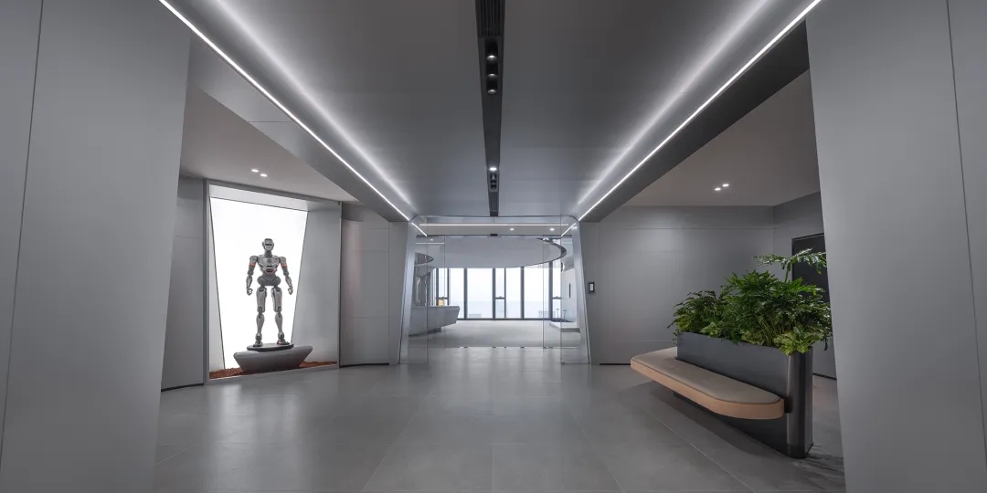 办公室设计,办公室设计案例,科技公司办公室,办公室设计方案,科技感办公室,开放式办公室,办公室装修,深圳众擎机器人办公总部,深圳,IFUNSPACE壹梵壹筑