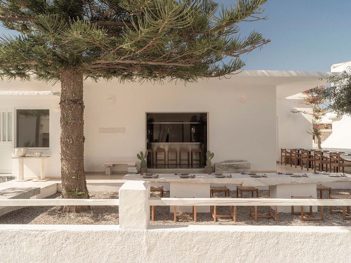 YAPA Antiparos,餐厅设计,休闲餐厅设计,YAPA Antiparos,希腊,极简风格餐厅